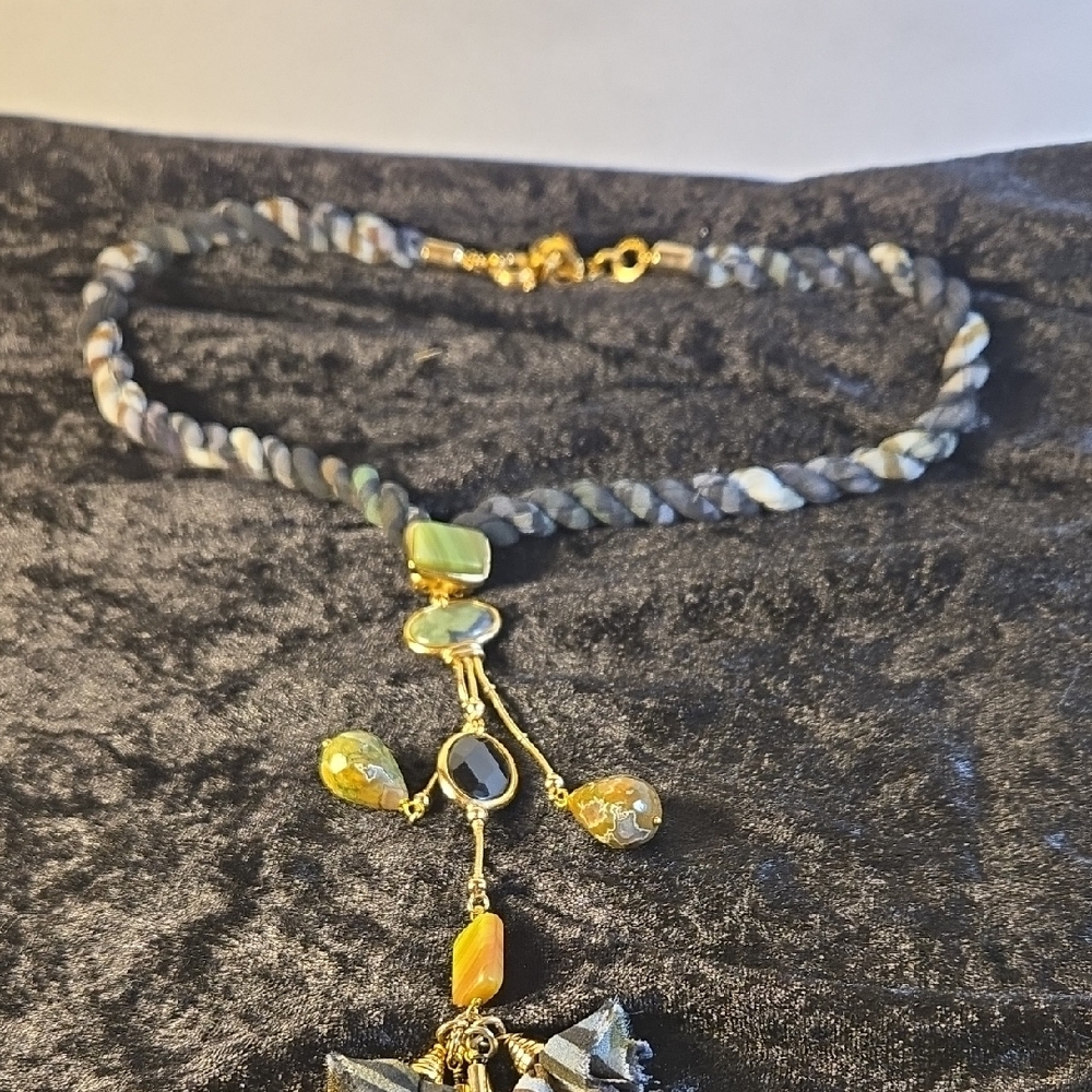 Boho Chic Braded Necklace